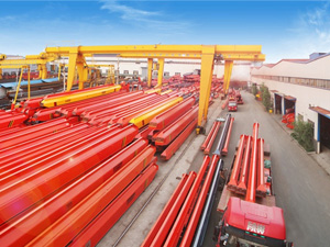 单梁产品库存区